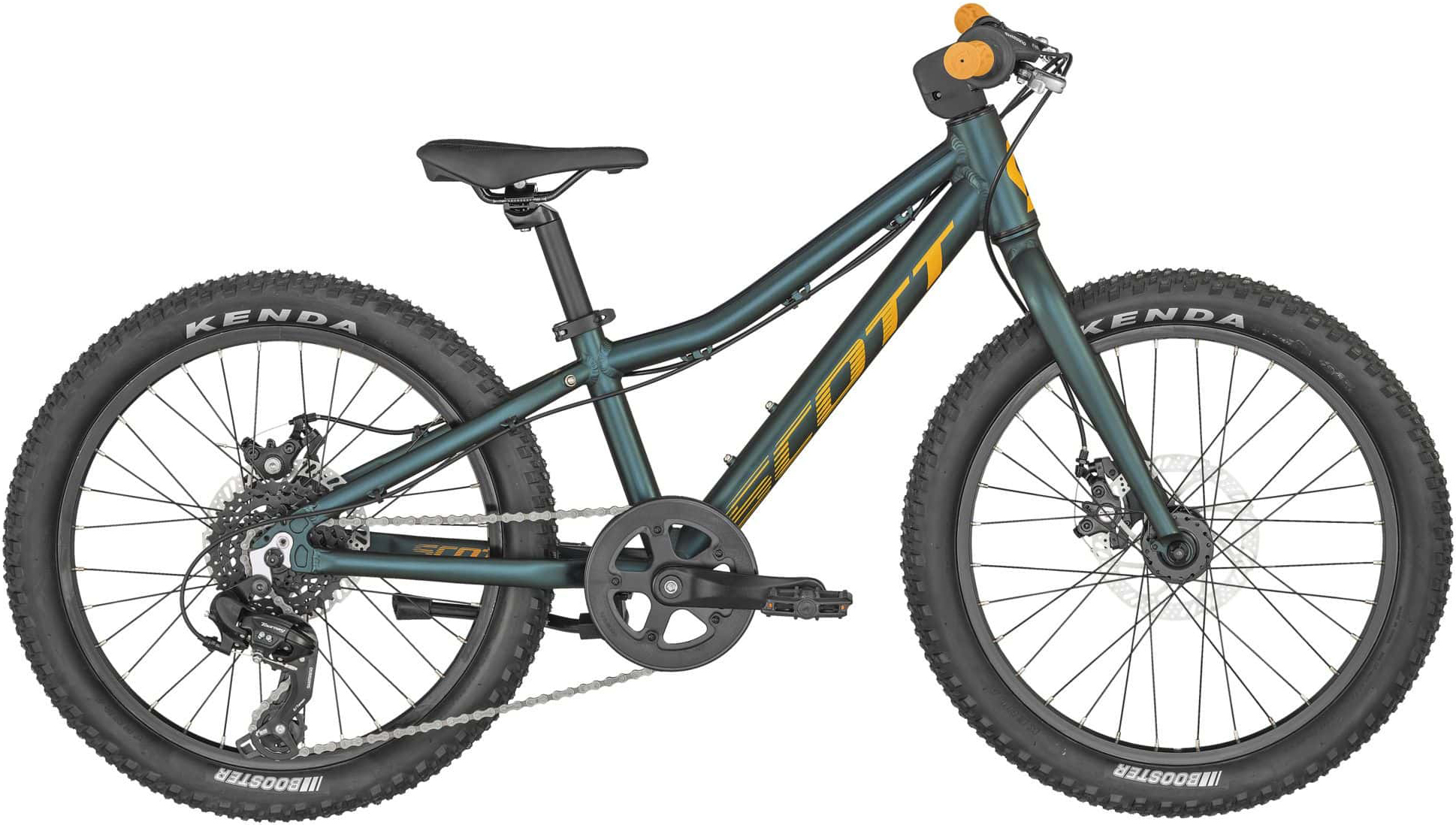 Велосипед 20" Scott SCALE 20 RIGID (KH) OS, зелений A4 фото 