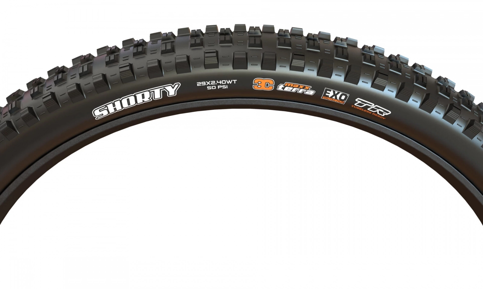 Покрышка 29x2.40WT Maxxis SHORTY, TPI60x2, Foldable, 3CG/DH/TR фото 3