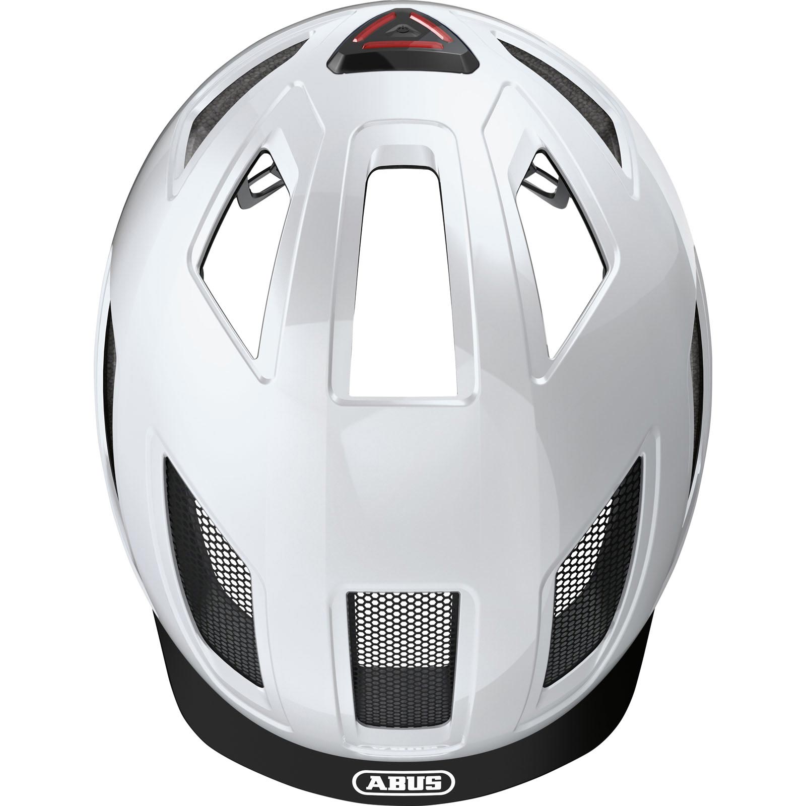 Шлем ABUS HYBAN 2.0, размер M (52-58 см), Polar White,, бело-черный фото 