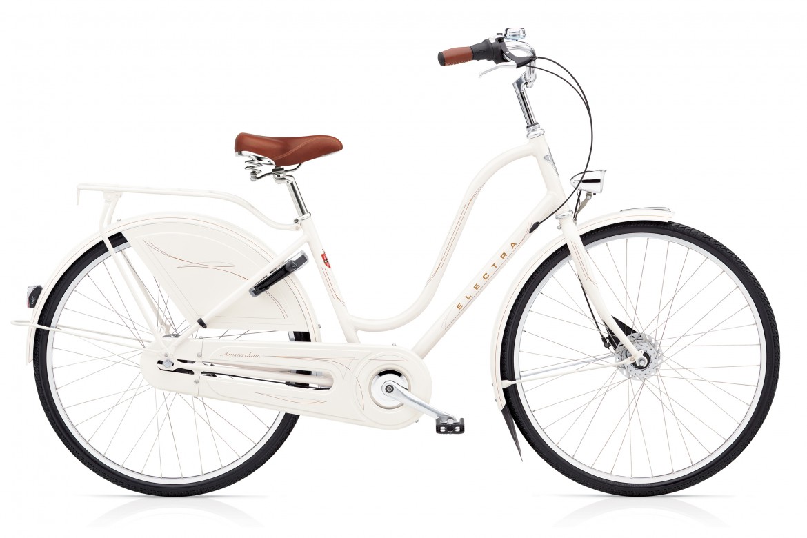 Велосипед 28" Electra Amsterdam Royal 8i (Alloy) Ladies' Pearl White фото 