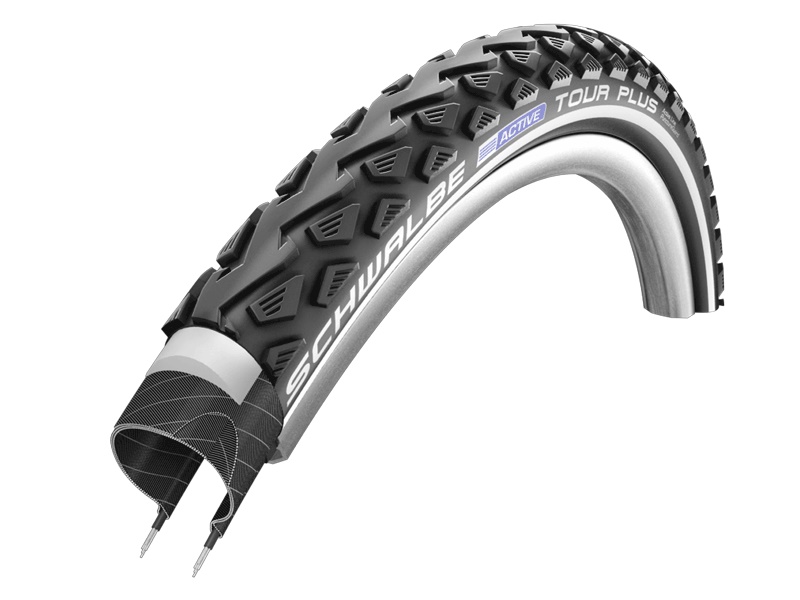 Покришка 26x1.75 (47-559) Schwalbe TOUR PLUS HS450 PunctureGuard B/B + RT SBC фото 