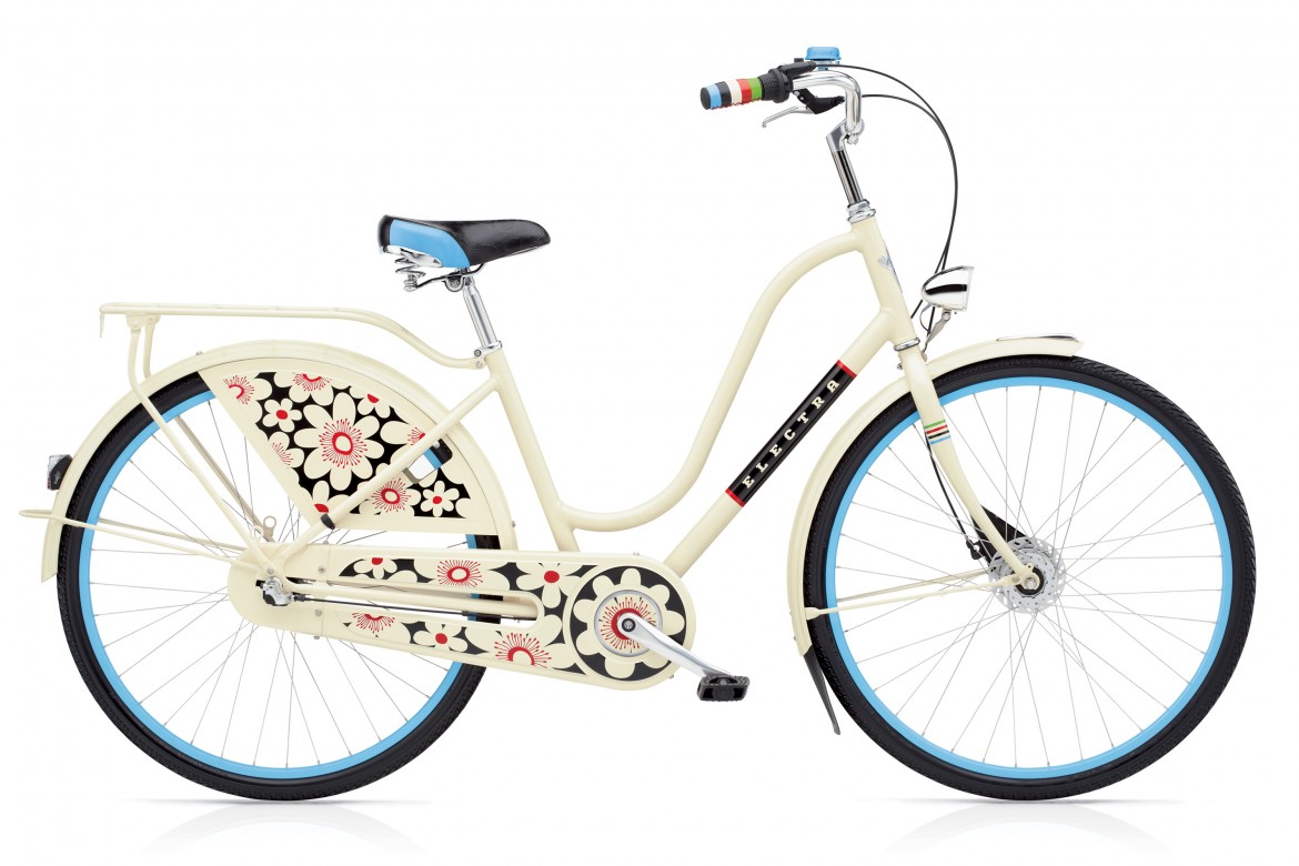 Велосипед 28" Electra Amsterdam Fashion 3i Bloom Ladies' Cream фото 
