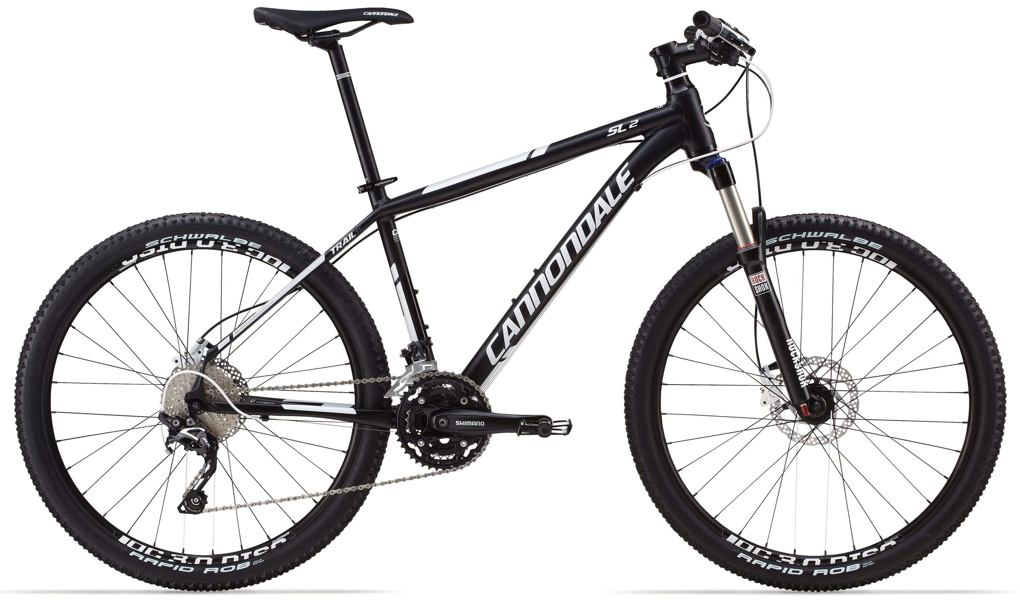 Велосипед 26 "Cannondale TRAIL SL 2 рама - L 2014 чорно-матовий фото 