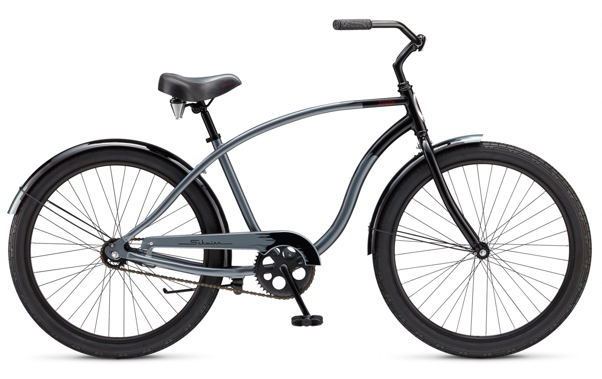 Велосипед 26 "Schwinn Tornado black/grey 2015 фото 