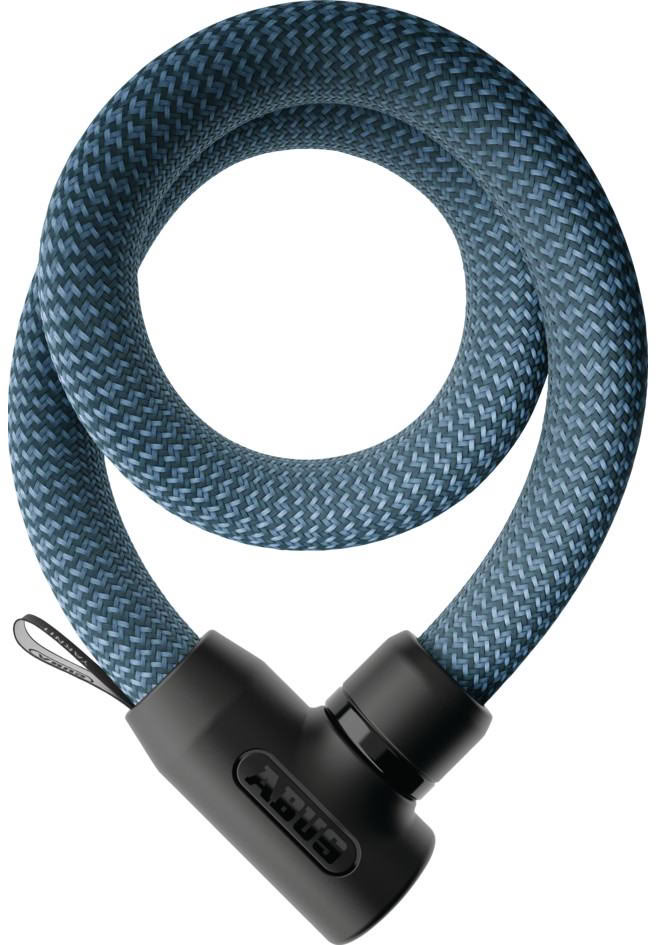 Замок ABUS YARNIT 4004K/110, цепь 24x110, 2 ключа, Denim Blue фото 