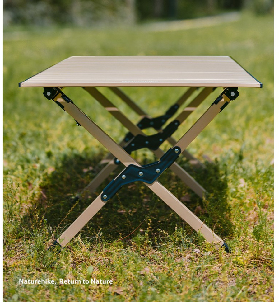 Стол складной Naturehike Star Jane T01 CNK2550JJ018, 119х60x44,5 см, бежевый фото 6
