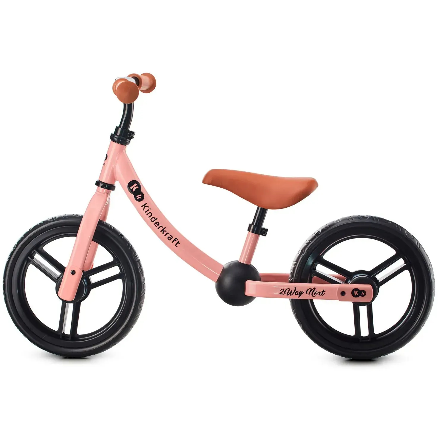 Біговел 12" Kinderkraft 2Way Next Rose Pink фото 2