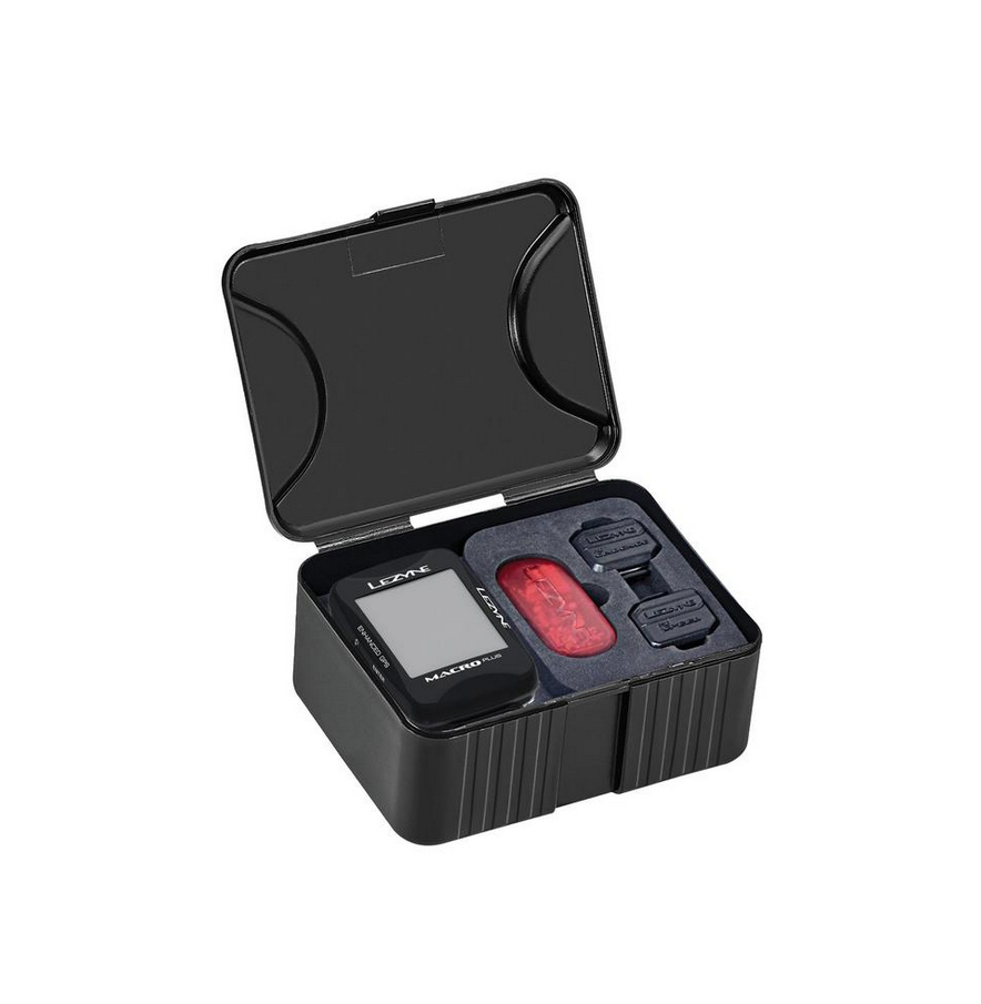 Велокомпьютер Lezyne MACRO PLUS GPS HR/ProSC LOADED черный фото 2