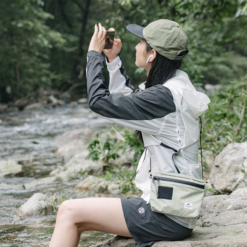 Сумка Naturehike NH20BB204, 3 л, світло-сіра фото 7