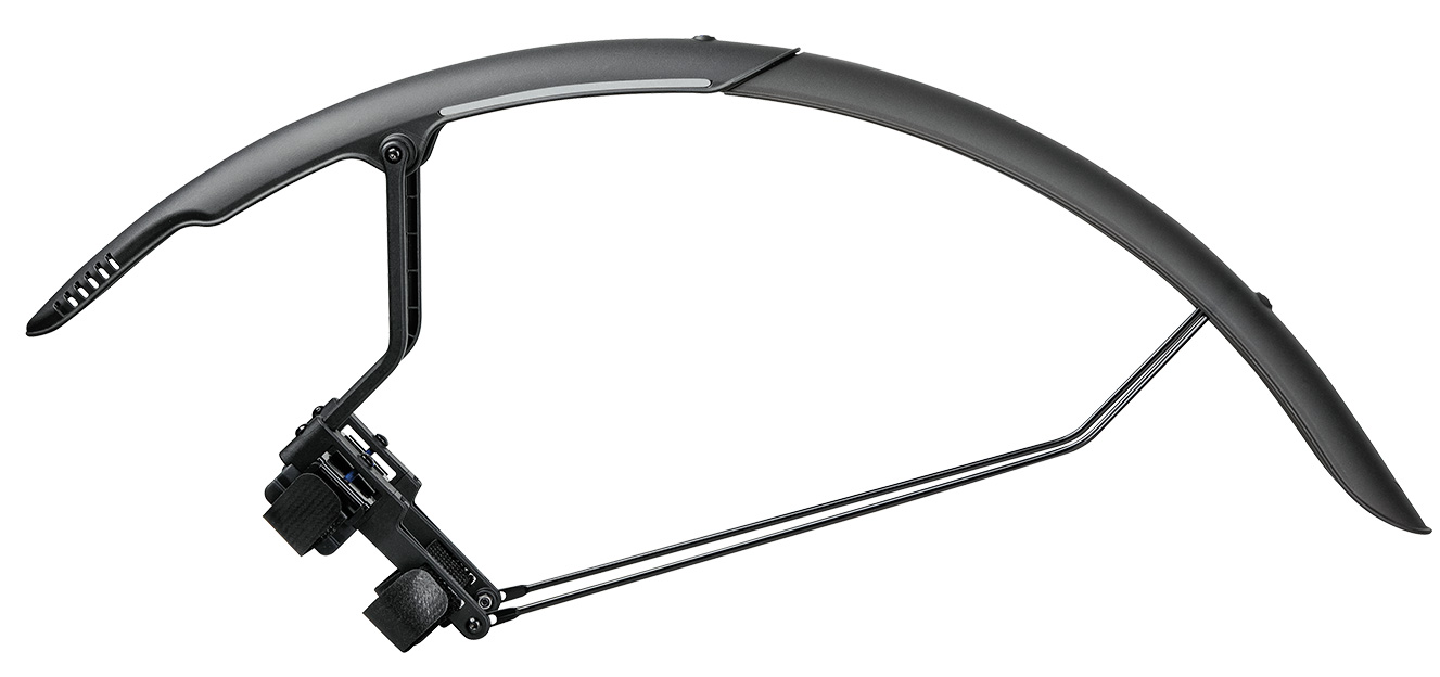 Комплект крил 27.5"-28" Topeak TetraFender R1/R2 650C/700C*32C Road, чорний фото 3