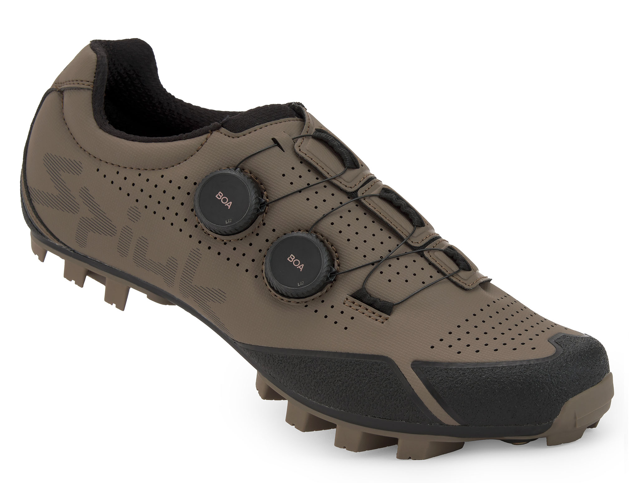 Обувь Spiuk Loma Carbon MTB размер UK 7 (40 254мм) коричневая фото 