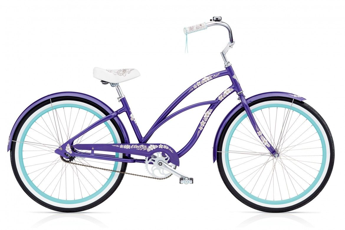 Велосипед 24" Electra Hawaii 3i Ladies' Purple metallic фото 