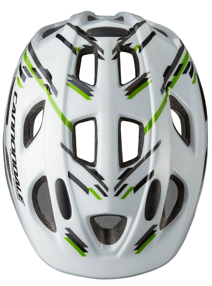 Шлем Cannondale KID CFR размер XS WHT/GRN фото 3