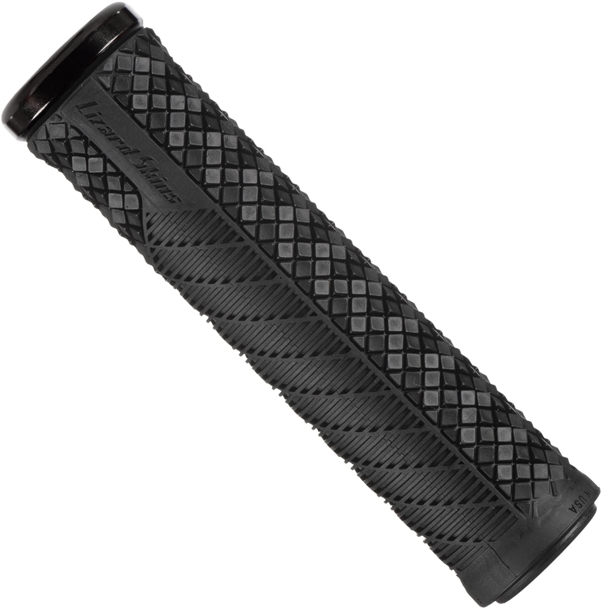 Гріпси Lizard Skins CHARGER EVO 136мм, з одним замком, чорні фото 