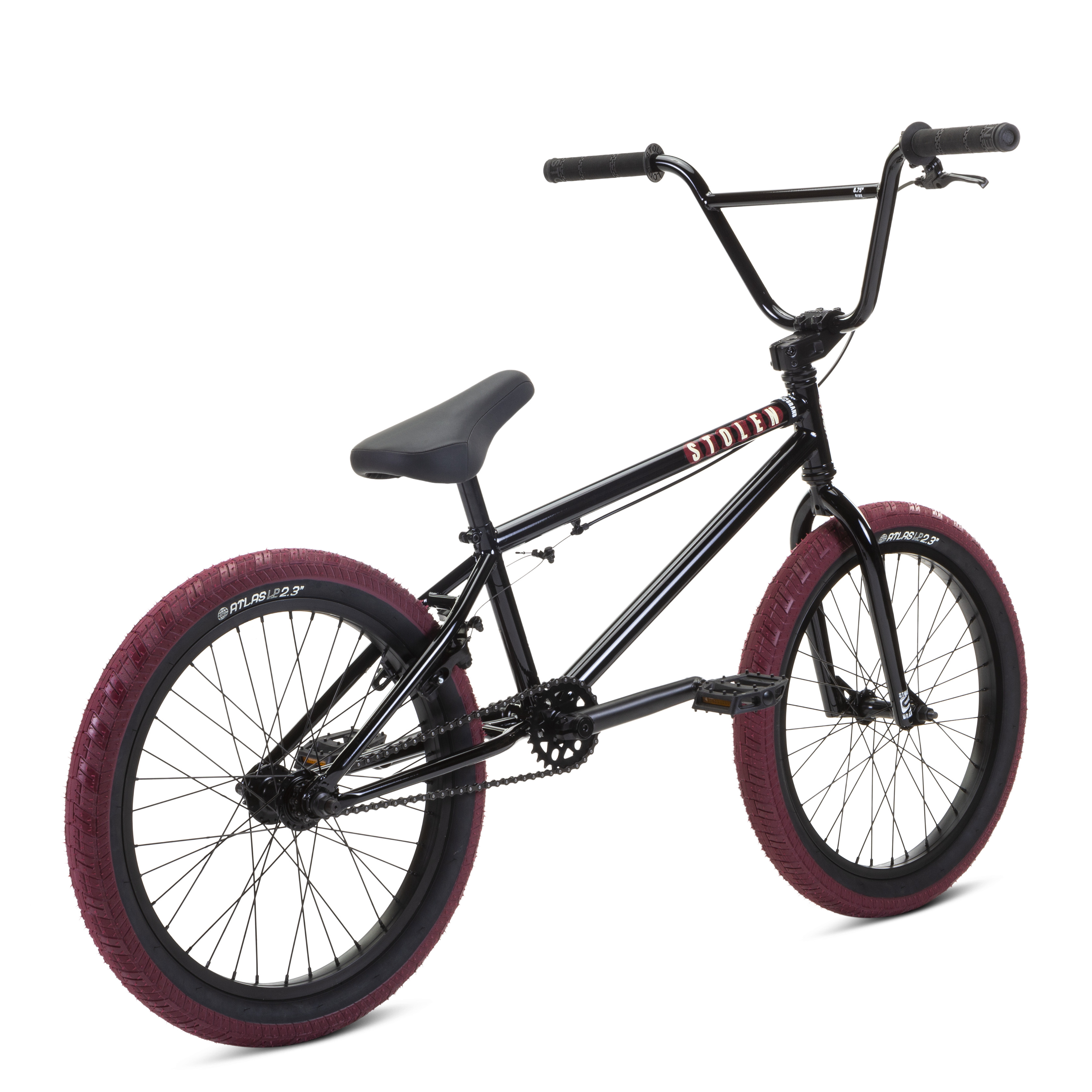 Велосипед 20" Stolen CASINO XL 21.00" BLACK & BLOOD RED A3 фото 2