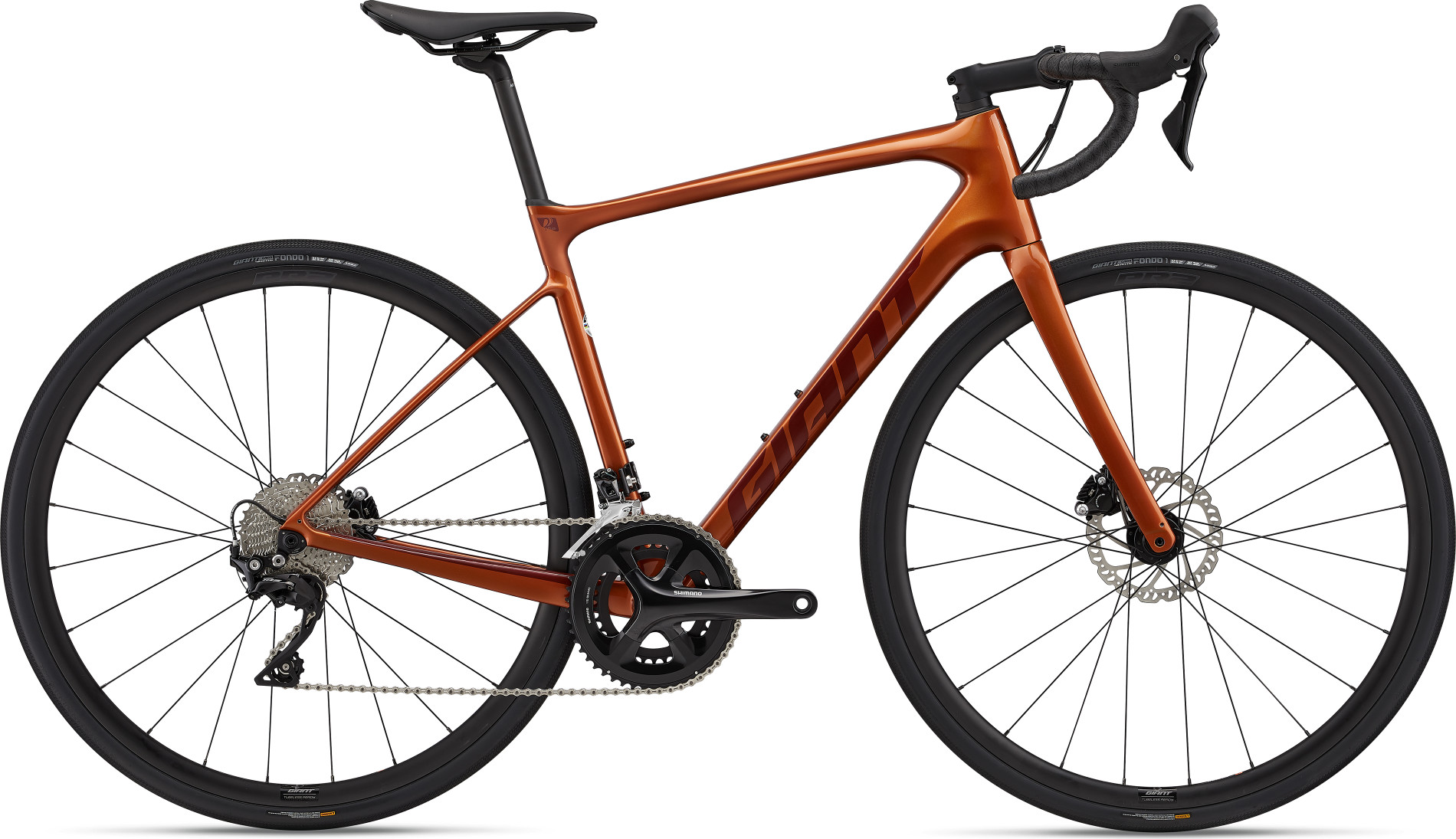 Велосипед 28" Giant DEFY ADVANCED 2 рама - ML Amber Glow A2 фото 