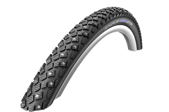Покрышка 28x1.60 700x40C (42-622) Schwalbe MARATHON WINTER R-Guard B/B+RT HS396 (240 Studs) WiC 67E фото 1
