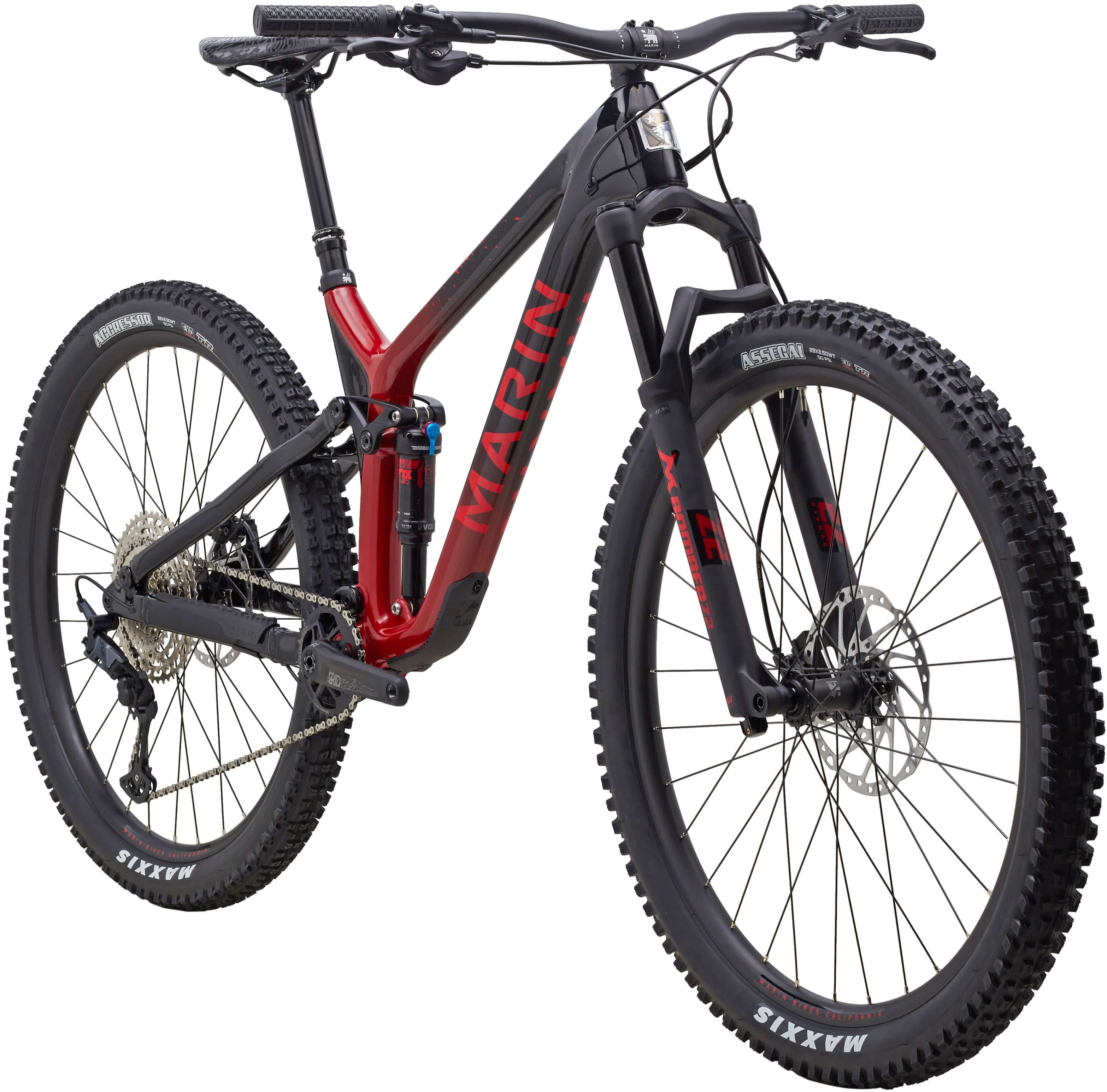 Велосипед 29" Marin RIFT ZONE Carbon 1 рама - M RED A5 фото 2