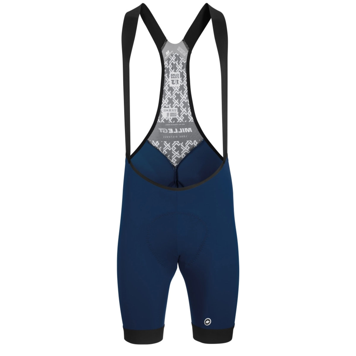 Велотрусы ASSOS Mille GT Bib Shorts Caleum Blue, на лямках, мужские, синие, XS фото 