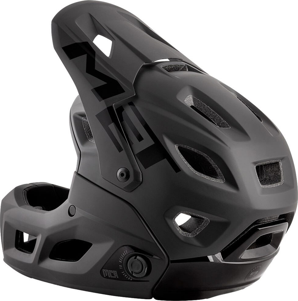 Шлем Met PARACHUTE MCR MIPS CE размер M (56-58), black matt, черный матовый фото 7