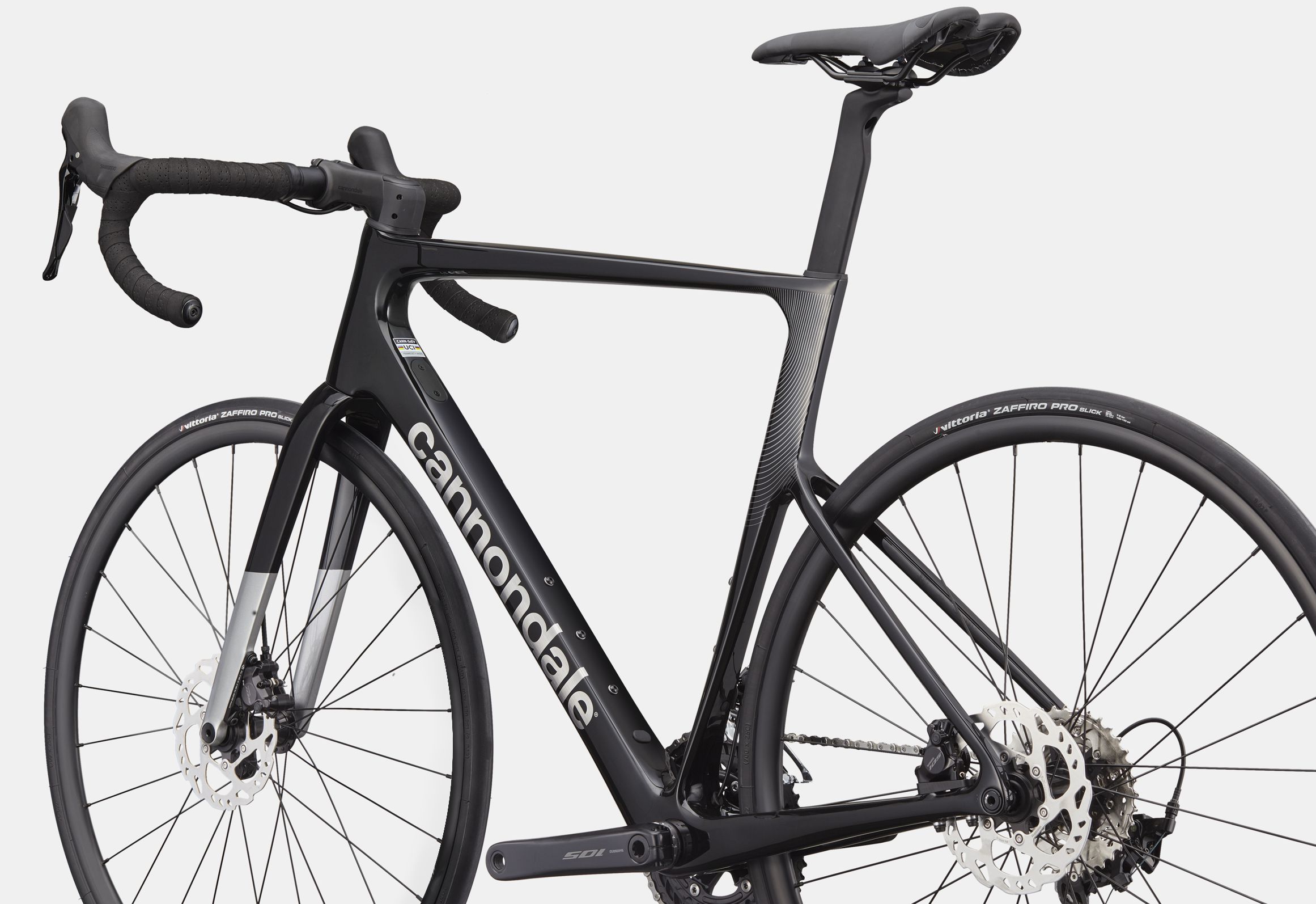 Велосипед 28" Cannondale SuperSix EVO Carbon 4 рама - 48см BLK A5 фото 7