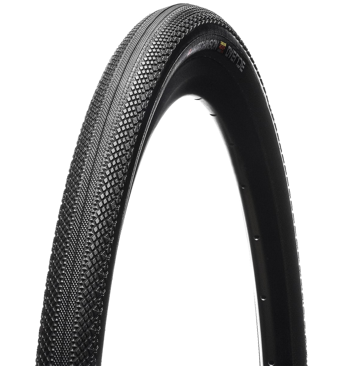 Покрышка 700x35C Hutchinson OVERIDE, 127TPI, Tubeless Ready, Foldable, Reinforced+, Black фото 