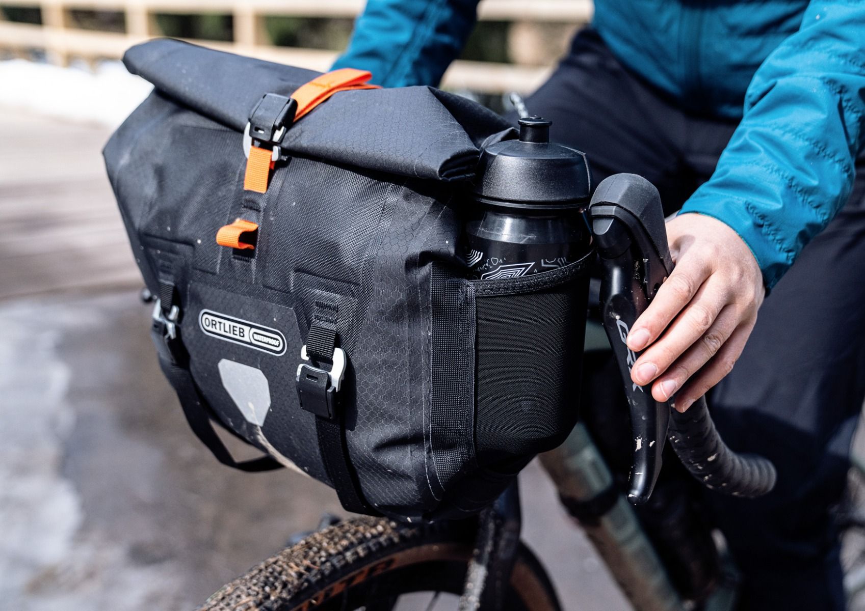 Гермосумка на кермо Ortlieb Handlebar-Pack QR; black matt, 11 л фото 6