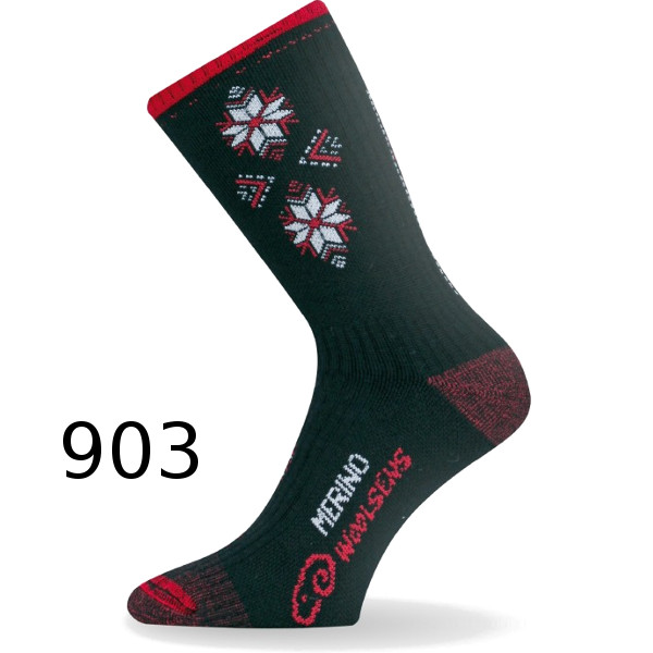 Термошкарпетки Lasting бігові лижі SCK 903, розмір XL, чорні фото 