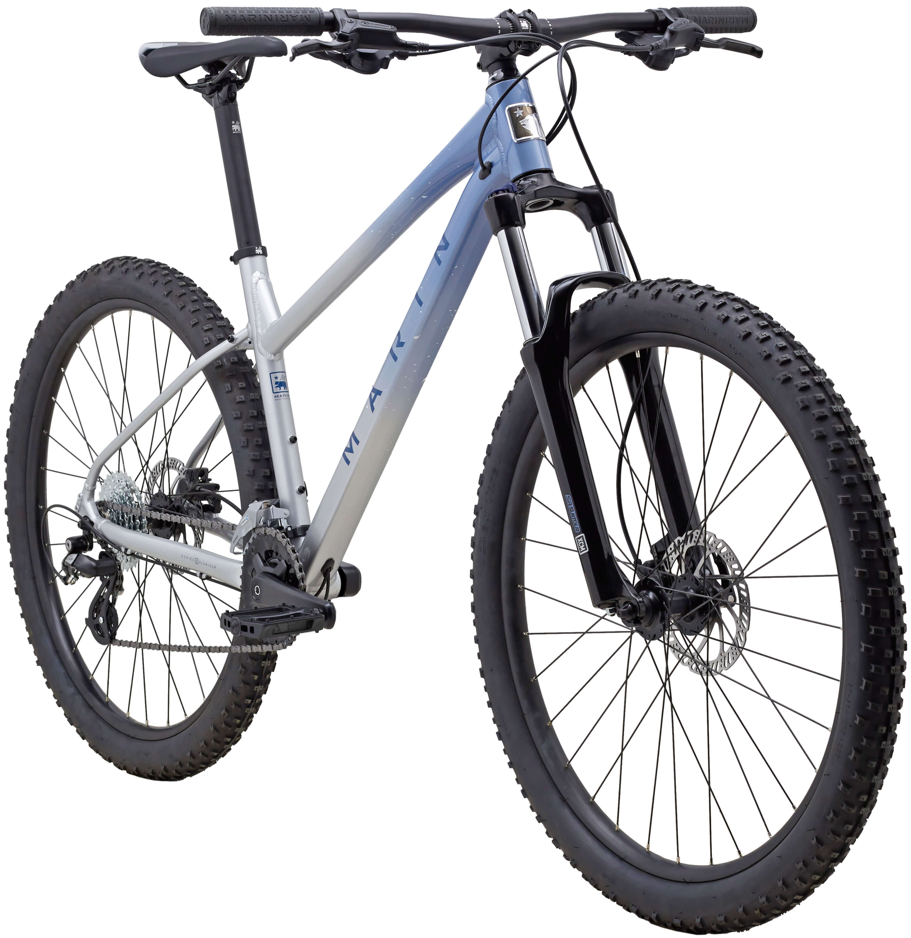 Велосипед 27,5" Marin WILDCAT TRAIL WFG 3 рама - L SILVER A4 фото 2