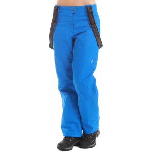 Горнолыжные штаны жен. c подтяжками ALPINE PRO Minie, синий, размер L
