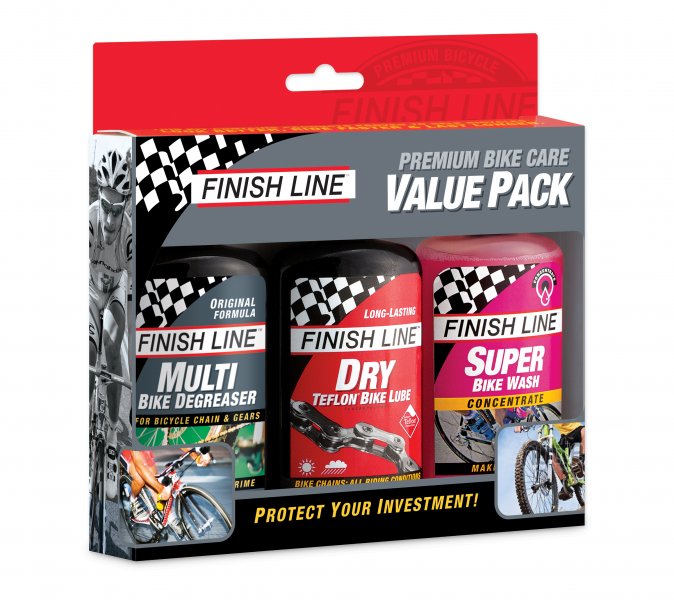 Набор Finish Line Premium Bike Care Value Pack - Dry фото 