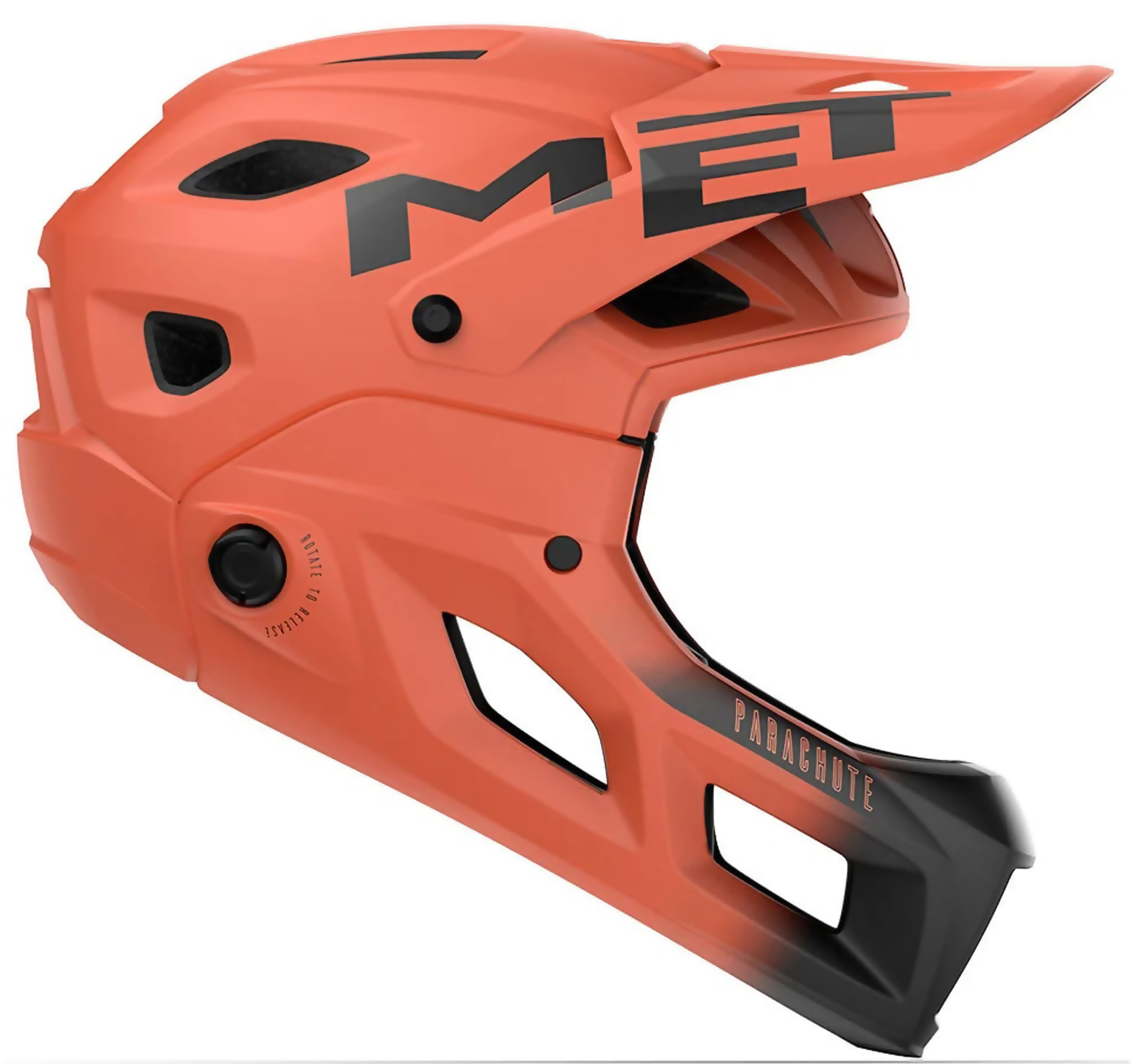 Шолом Met PARACHUTE MCR MIPS CE розмір L (58-61), Rust Black фото 