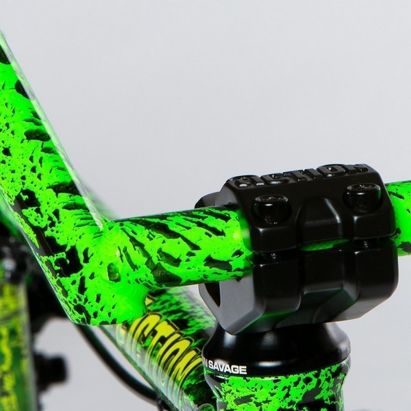 Велосипед 20" Stolen CREATURE рама - 21" TOXIC GREEN SPLATTE, зелёный A0 фото 2