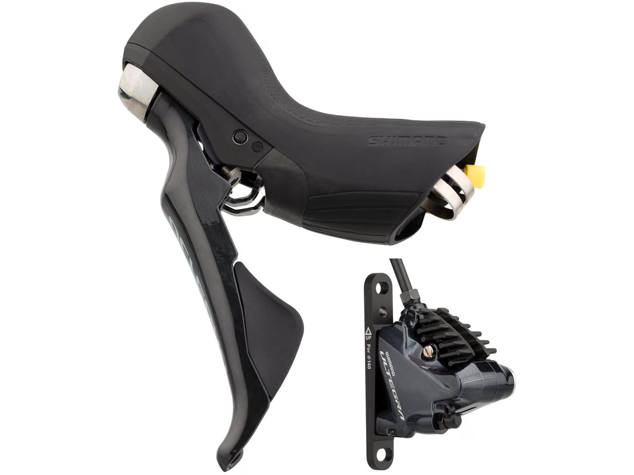 Тормоз дисковый гидравлический Shimano R8020 ULTEGRA, задний (правая ручка, калипер, гидролиния 1700 мм) фото 