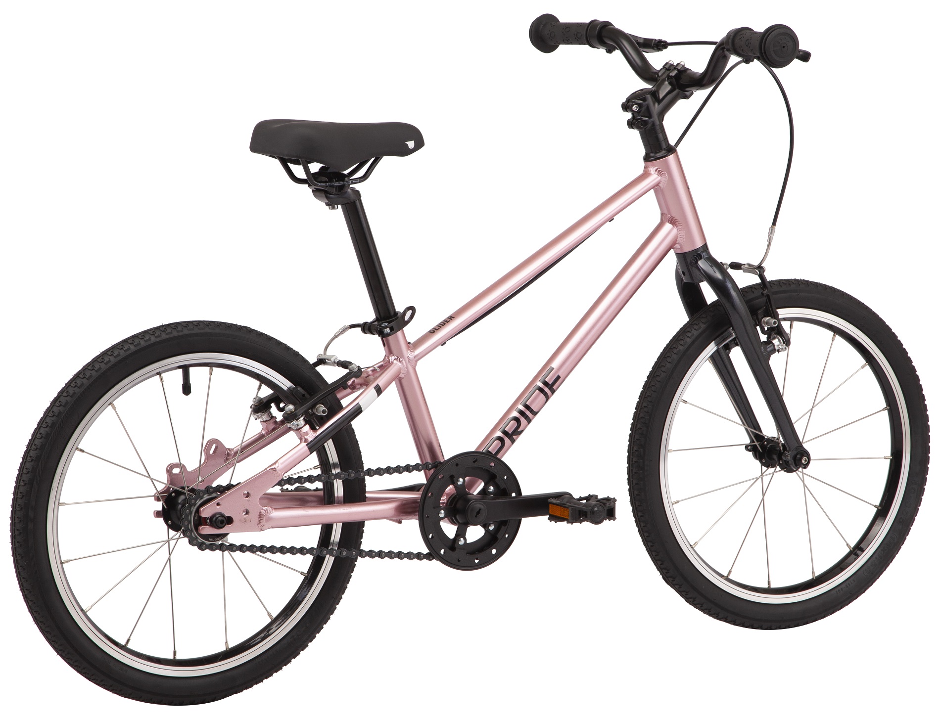 Велосипед 18" Pride GLIDER 18 розовый A3 фото 3