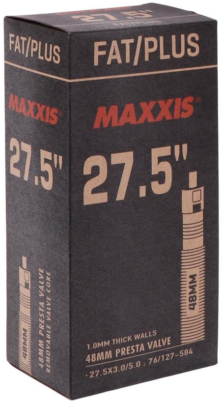 Камера 27.5x3.0/5.0 Maxxis FAT/PLUS, FV 48 мм фото 