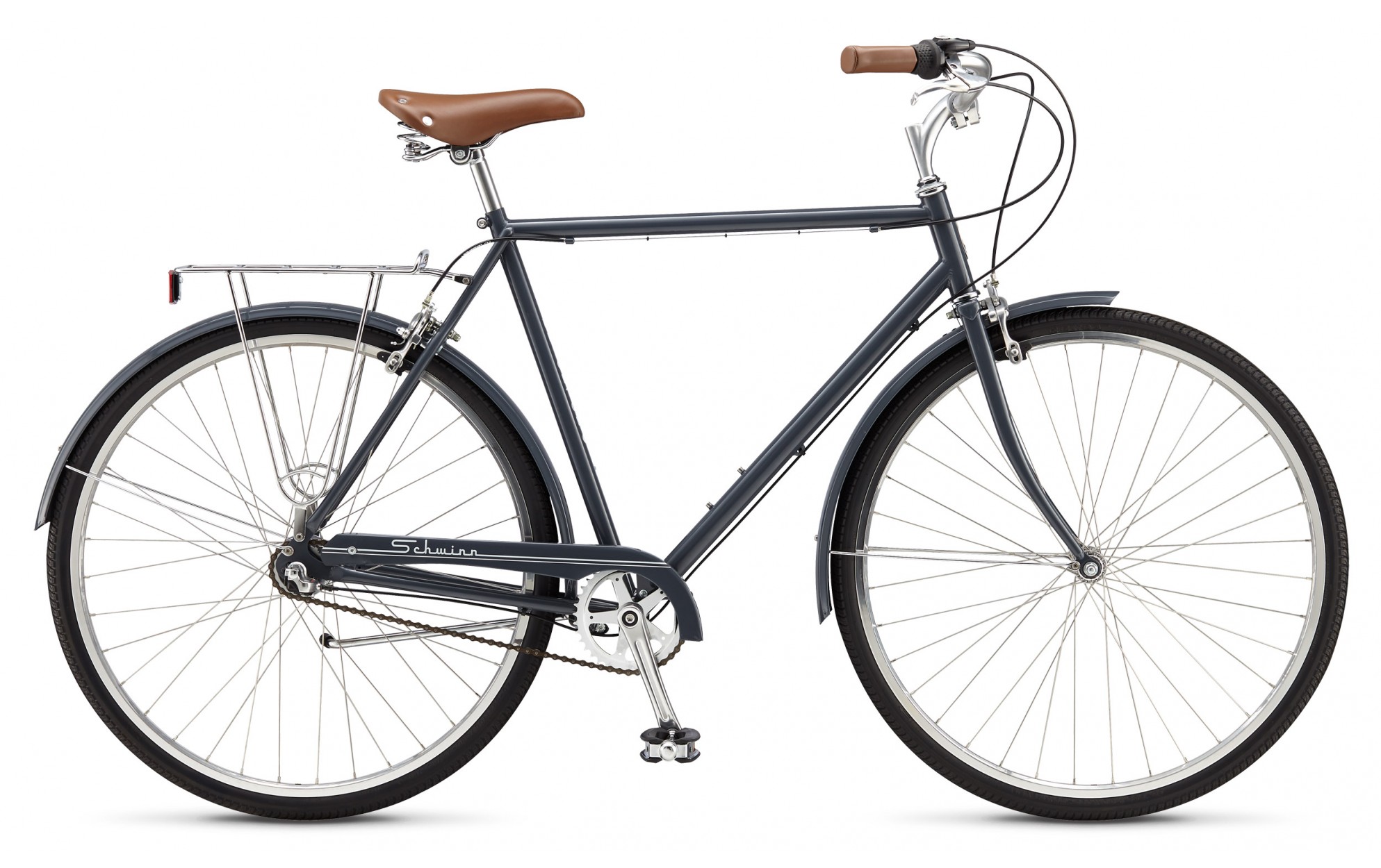 Велосипед 28" Schwinn Brighton 2 Inter-3 Beach Cruiser man рама - 53см grey 2016 фото 
