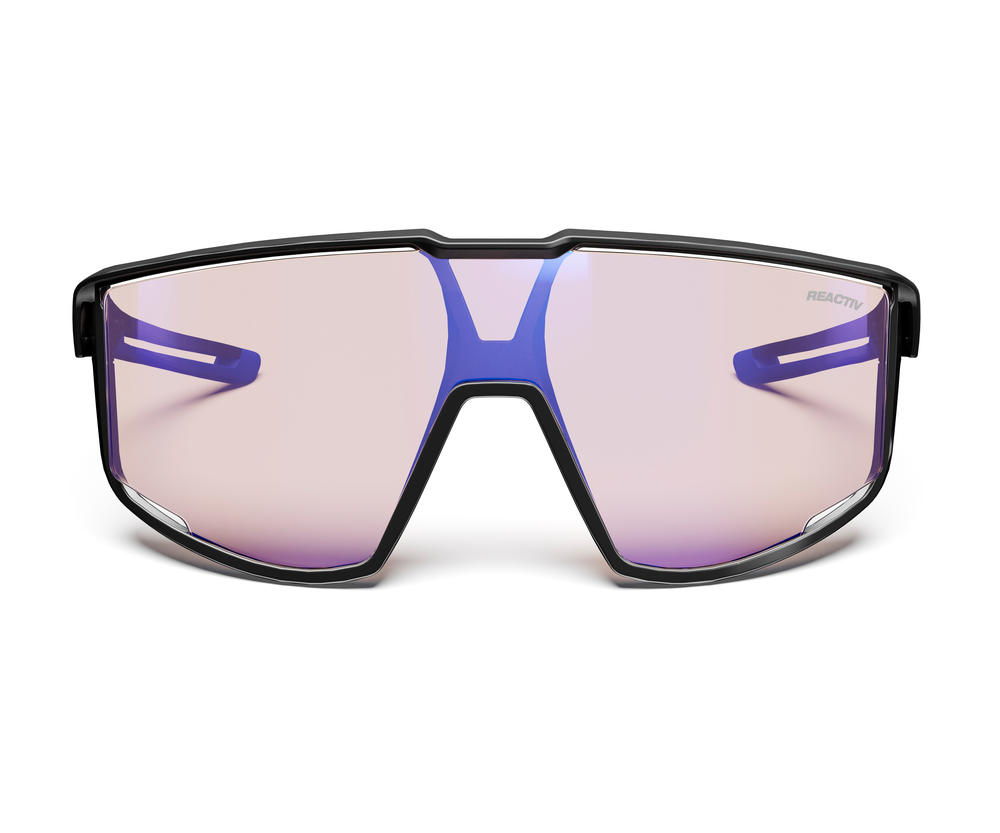 Окуляри Julbo FURY REACTIV PERFOMANCE 1-3 HIGH CONTRAST, чорно-сині, фотохромна лінза фото 3