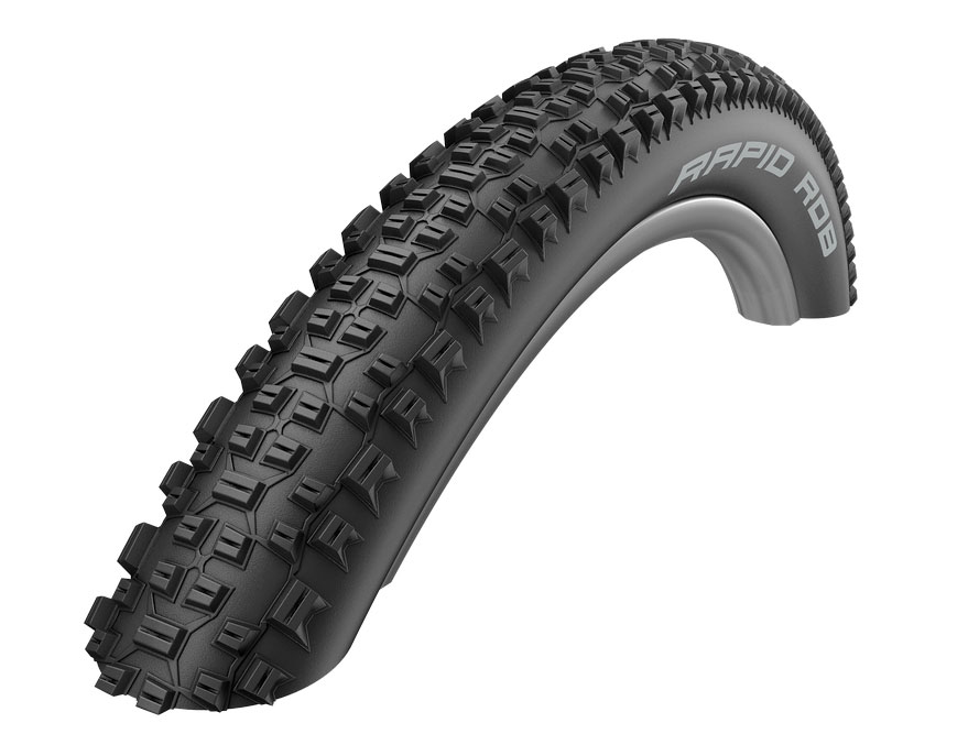 Покрышка 27.5x2.25 650B (57-584) Schwalbe RAPID ROB K-Guard B/B-SK HS425 SBC, 50EPI фото 
