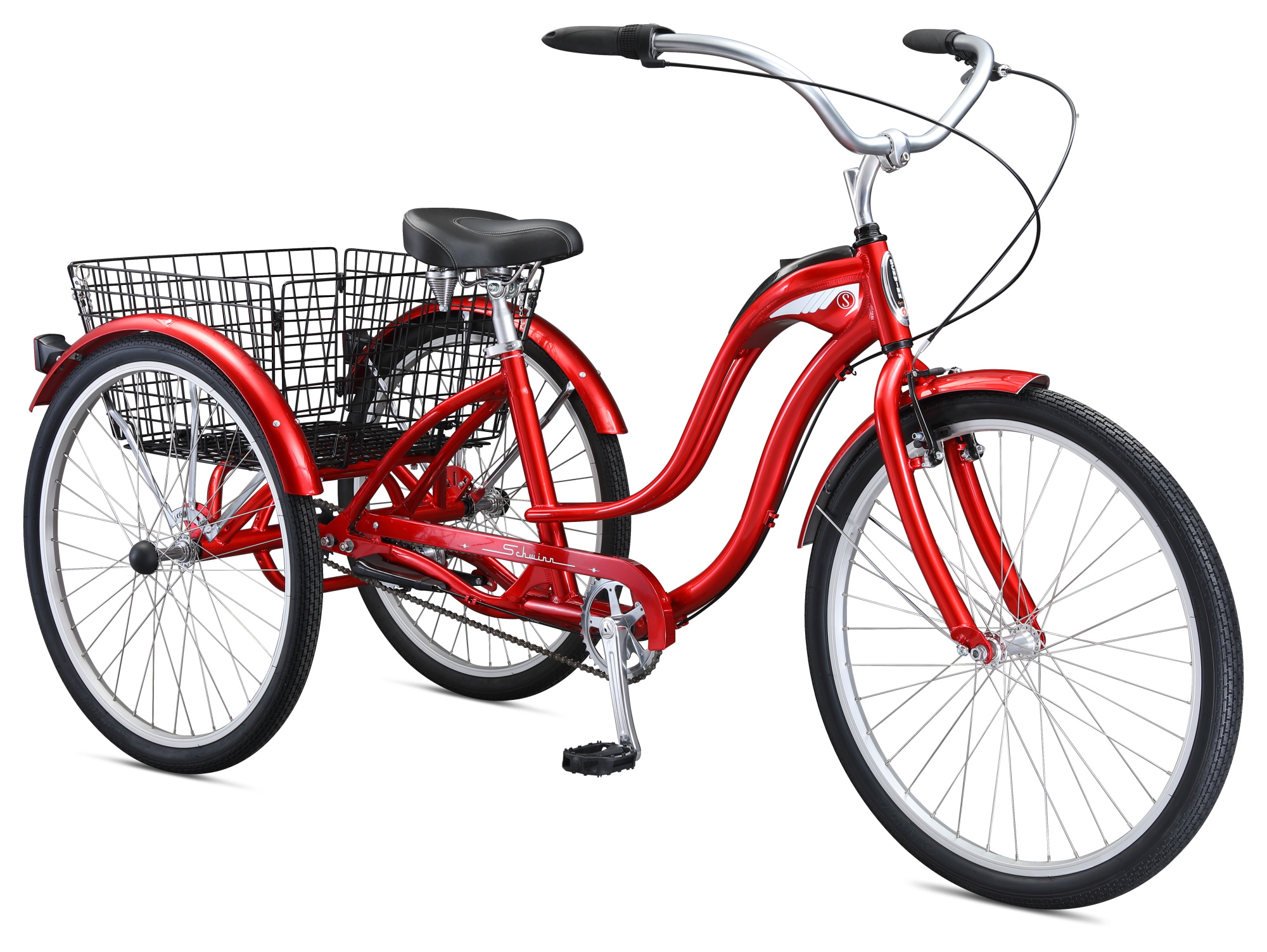 Велосипед 26" Schwinn TOWN & COUNTRY червоний фото 2