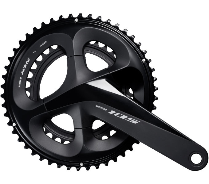 Шатуны Shimano FC-R7000 105, Hollowtech II, 175 мм, 52x36, без каретки фото 