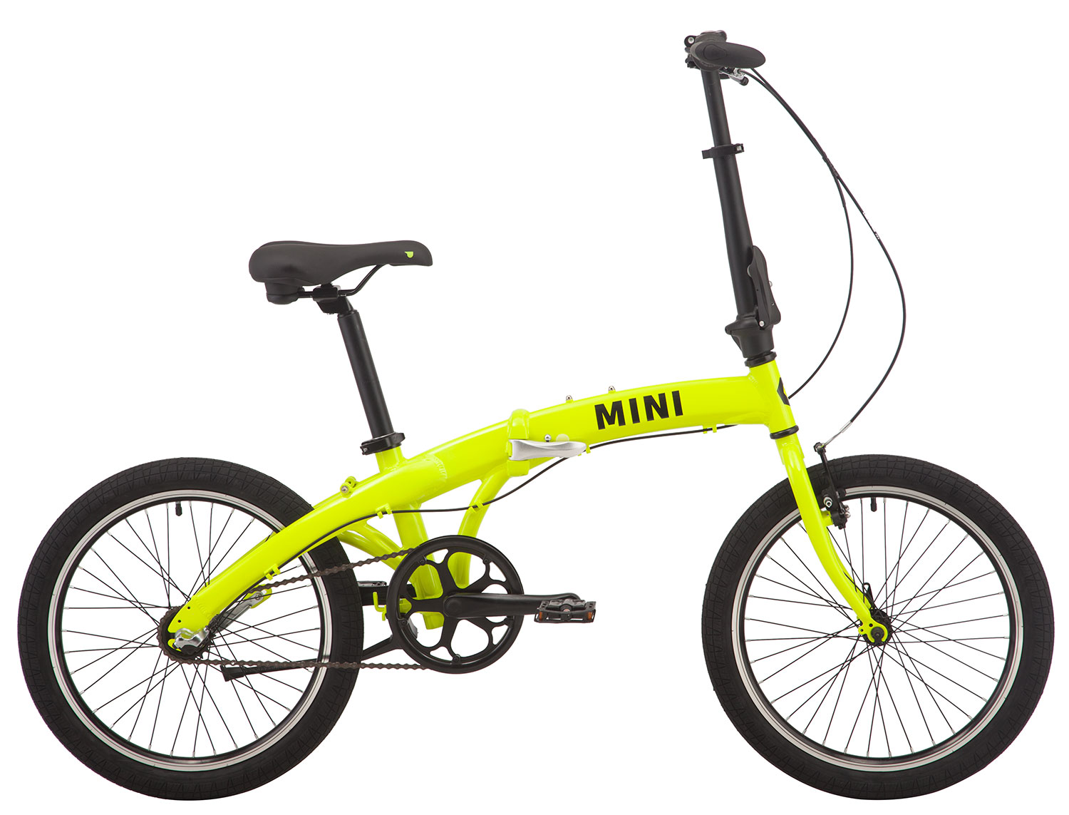 Велосипед 20" Pride MINI 3 неон/лайм 2020