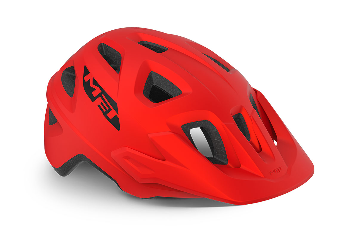 Шлем Met ECHO CE размер L (57-60), red matt, красный матовый фото 