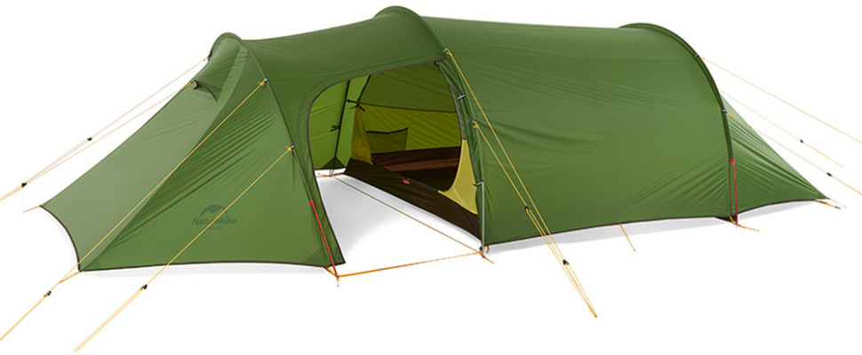 Палатка трехместная Naturehike Opalus UL NH17L001-L, светло-зеленая фото 