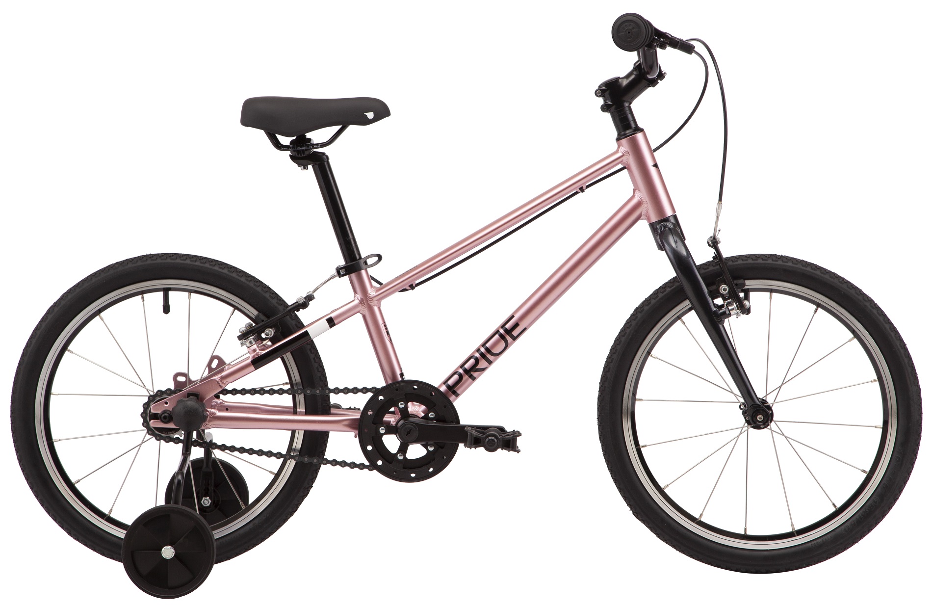 Велосипед 18" Pride GLIDER 18 розовый A3 фото 