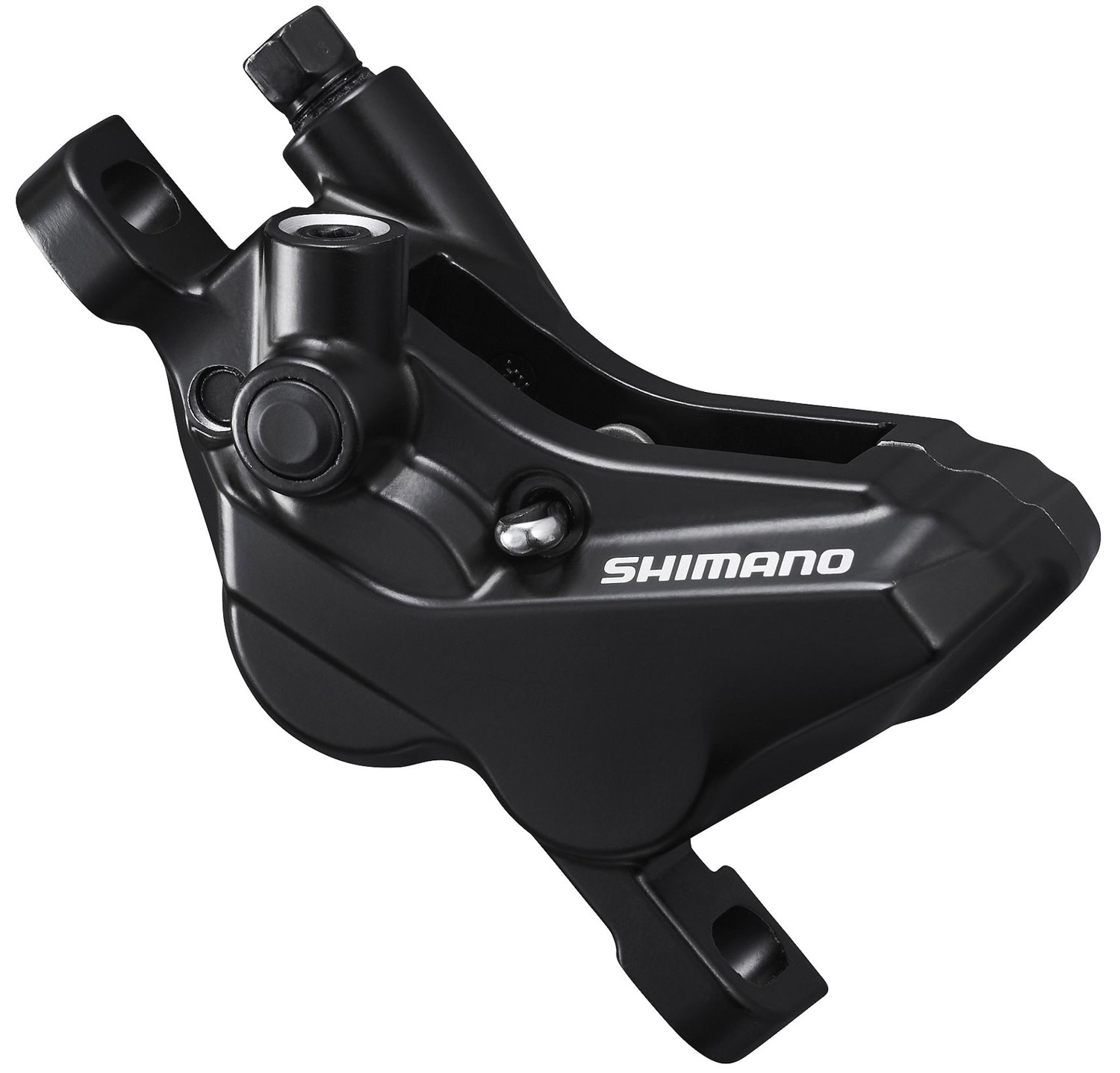 Калипер гидравл. тормоза Shimano BR-MT420, монтаж РМ160 мм, колодка D03S полимер фото 