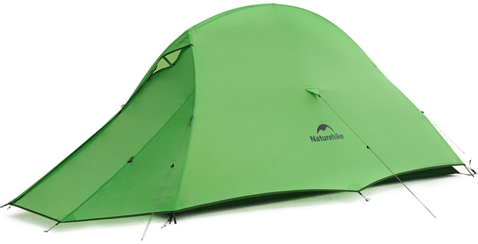 Палатка одноместная Naturehike Cloud Up Base 1 CNK2450WS032, зеленая фото 