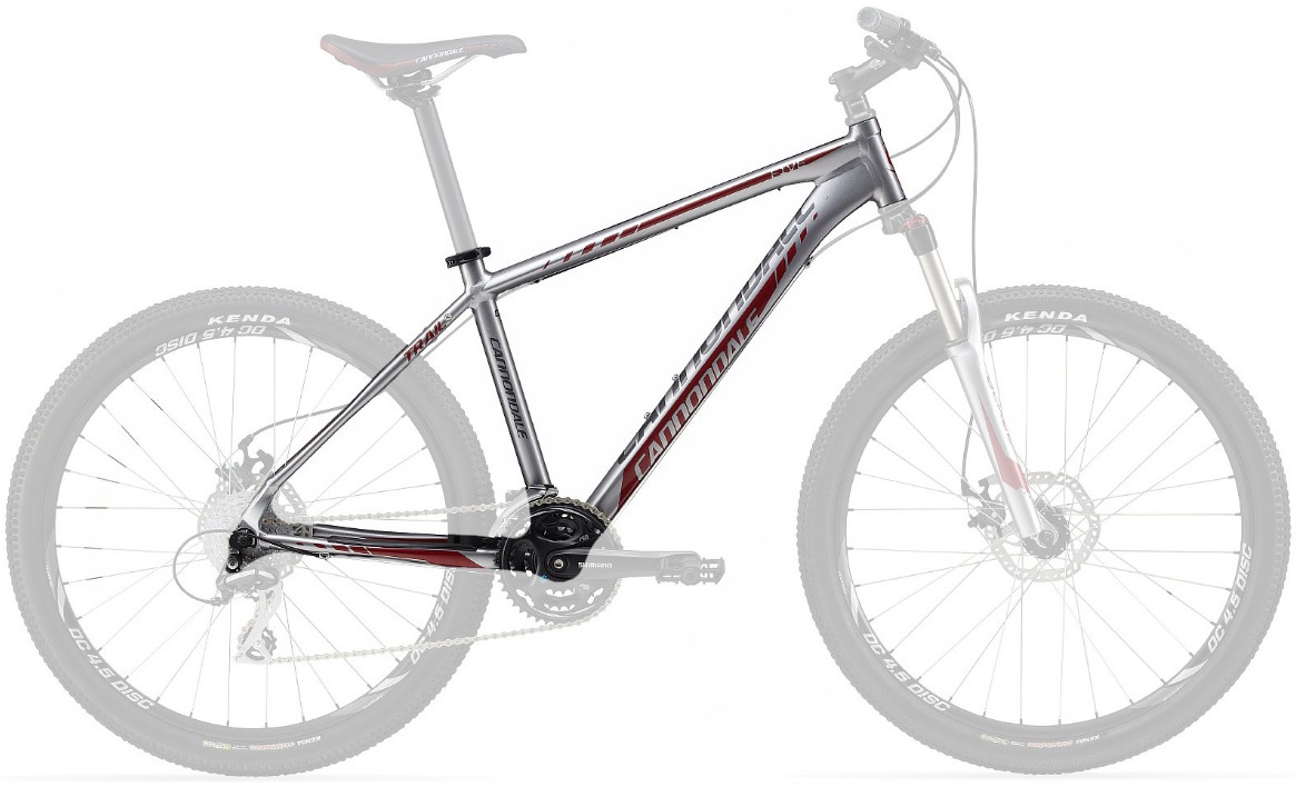 Рама Cannondale 26 "Trail 5 рама - J срібла. 2012 фото 