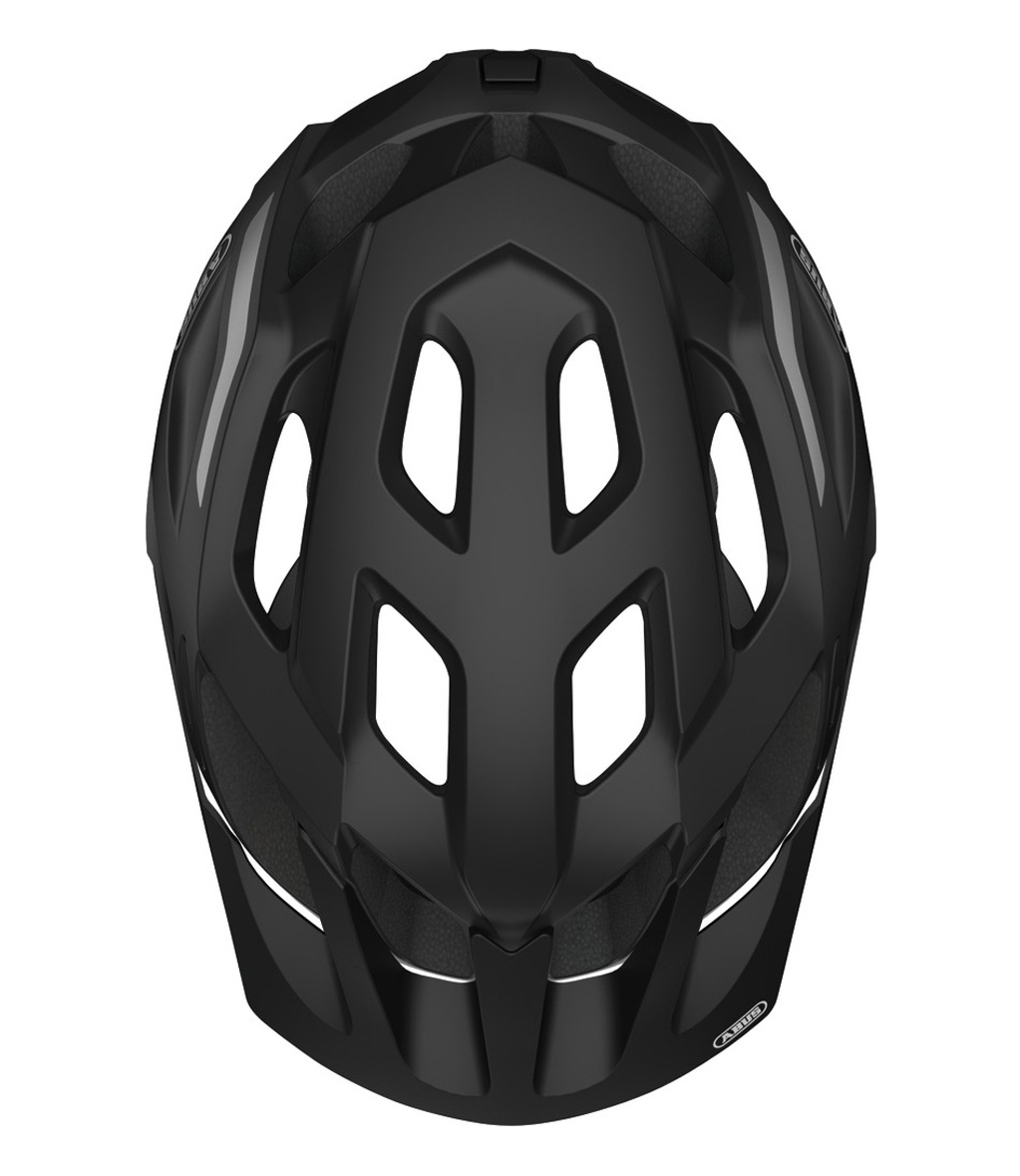 Шлем ABUS MOUNTK 2.0, размер L (58-62 см), Deep Black, черный фото 3