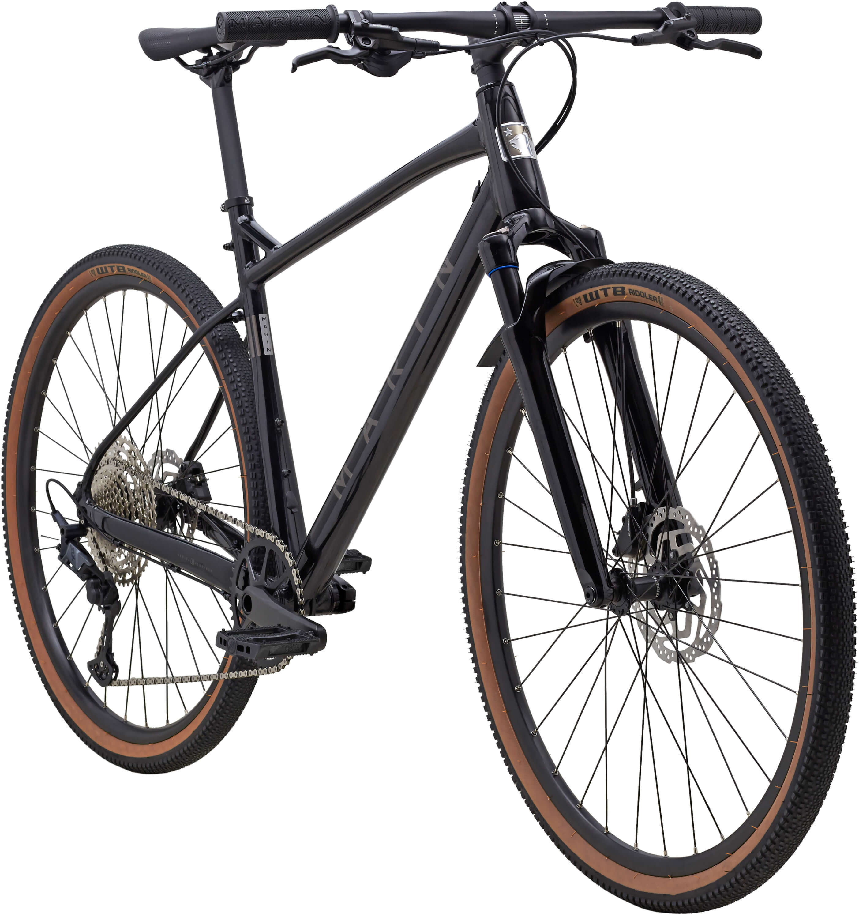 Велосипед 28" Marin DSX FS рама - M 2024 Gloss Black/Grey фото 2